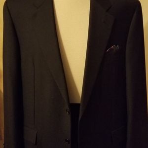 Hickey Freeman Suit Blue